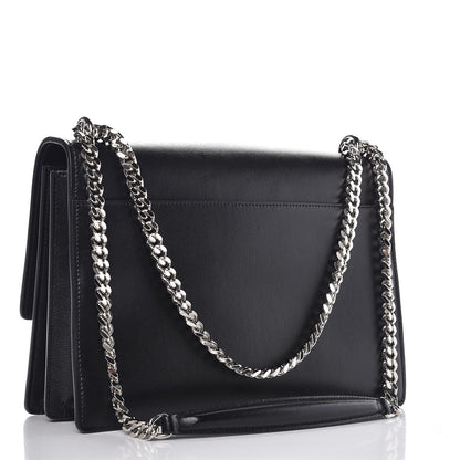 Saint Laurent Calfskin Large Monogram Sunset Black 4 of 7