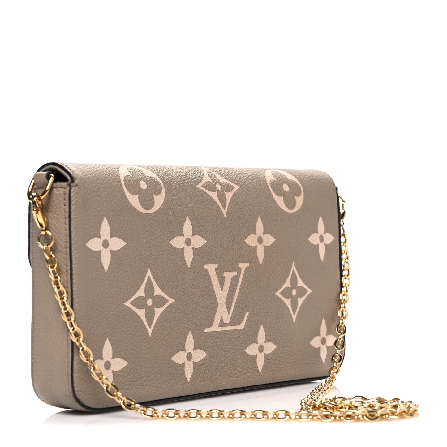 Empreinte Monogram Giant Felicie Pochette Tourterelle Creme