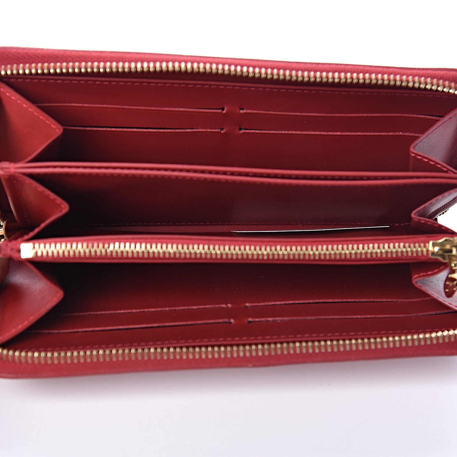 Louis Vuitton Vernis Zippy Wallet Pomme D'Amour 5 of 9