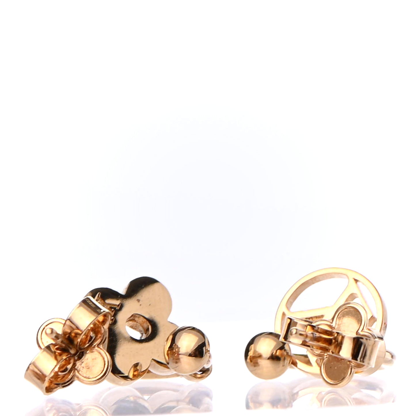 Brass Blooming Earrings Gold