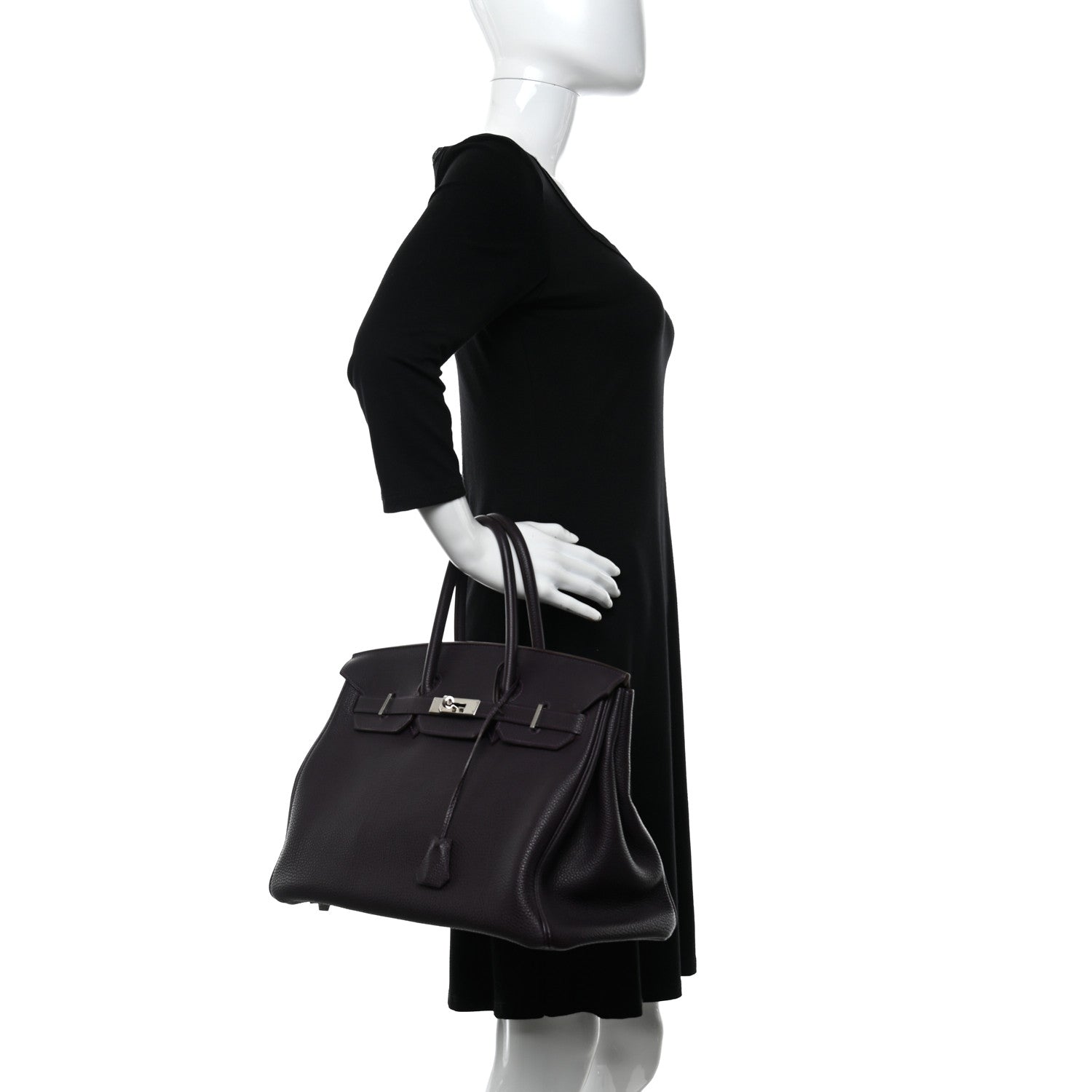 Hermes Togo Birkin 35 Raisin 2 of 11