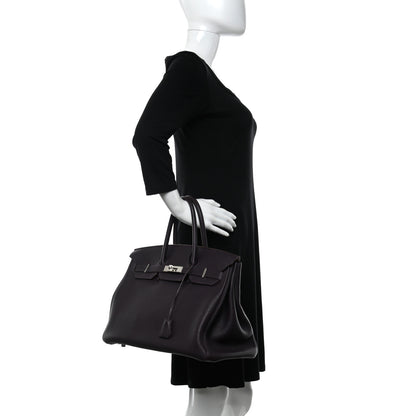 Hermes Togo Birkin 35 Raisin 2 of 11