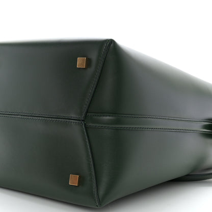 Saint Laurent Shiny Calfskin Le 37 Bucket Bag Vert Fonce 11 of 12