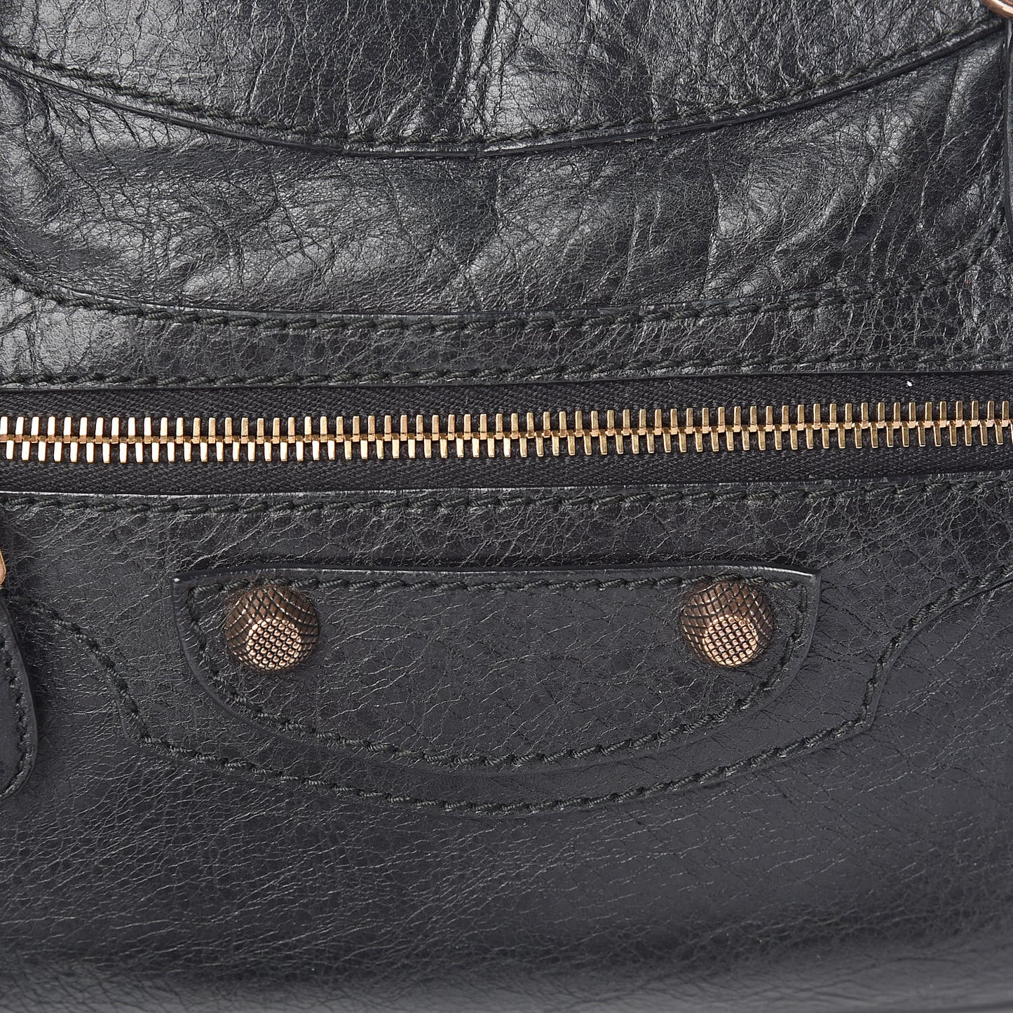 Agneau Giant 12 Rose Gold Hardware First Black