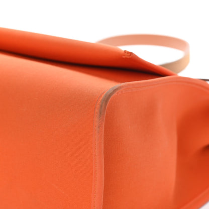 Hermes Toile Vache Hunter Herbag Zip 31 PM Orange 13 of 13