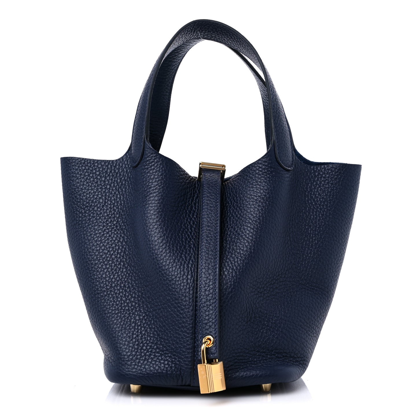 Taurillon Clemence Picotin Lock 18 PM Bleu Nuit