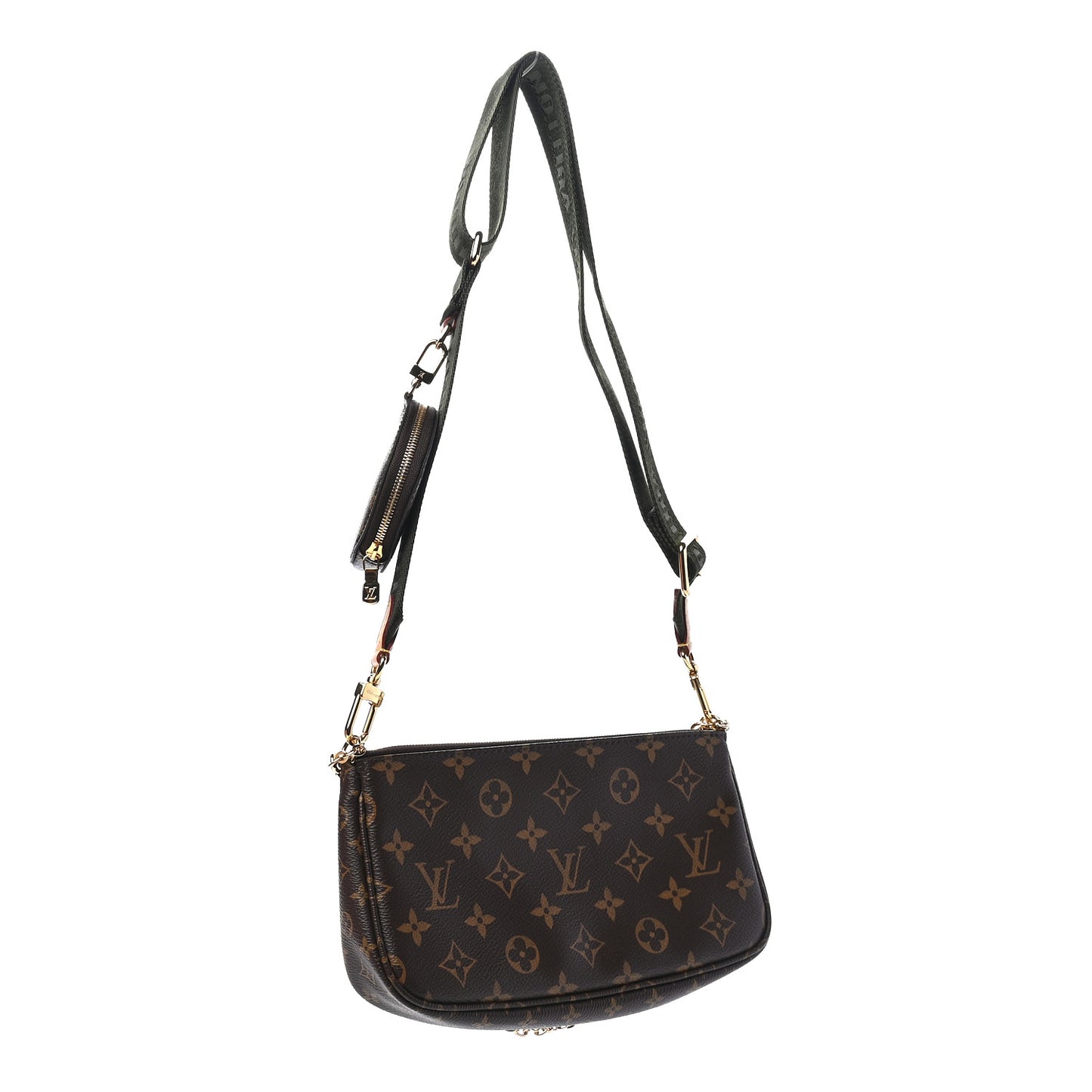 Monogram Multi Pochette Accessories Kaki
