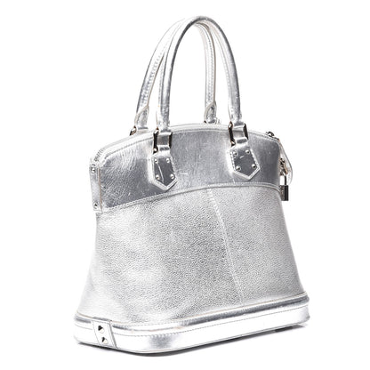 Louis Vuitton Suhali Lockit PM Silver 2 of 8