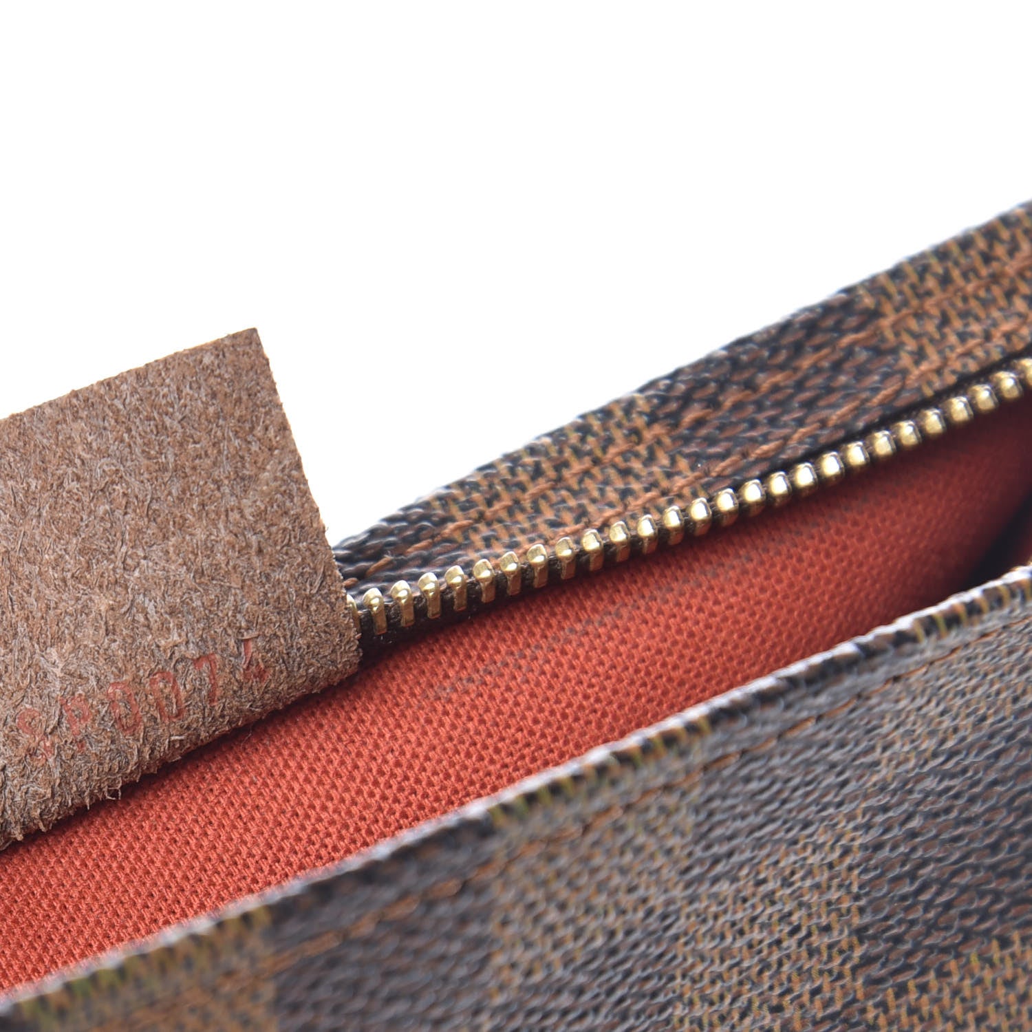 Louis Vuitton Damier Ebene Trousse Make Up Bag Pochette 7 of 9