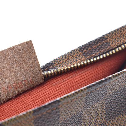 Louis Vuitton Damier Ebene Trousse Make Up Bag Pochette 7 of 9