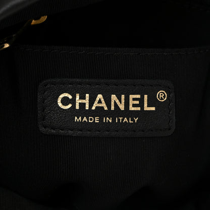 Chanel Calfskin Quilted Mini Urban Spirit Backpack Black 6 of 10