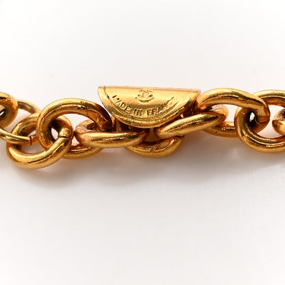 Chanel Metal Chain CC Medallion Belt Gold 4 of 6