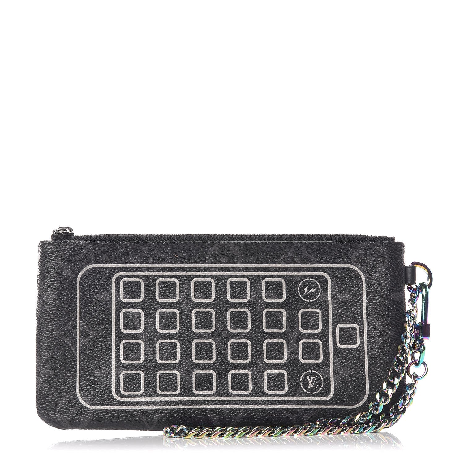 Louis Vuitton Monogram Eclipse Flash Fragment IPhone Pouch 1 of 6