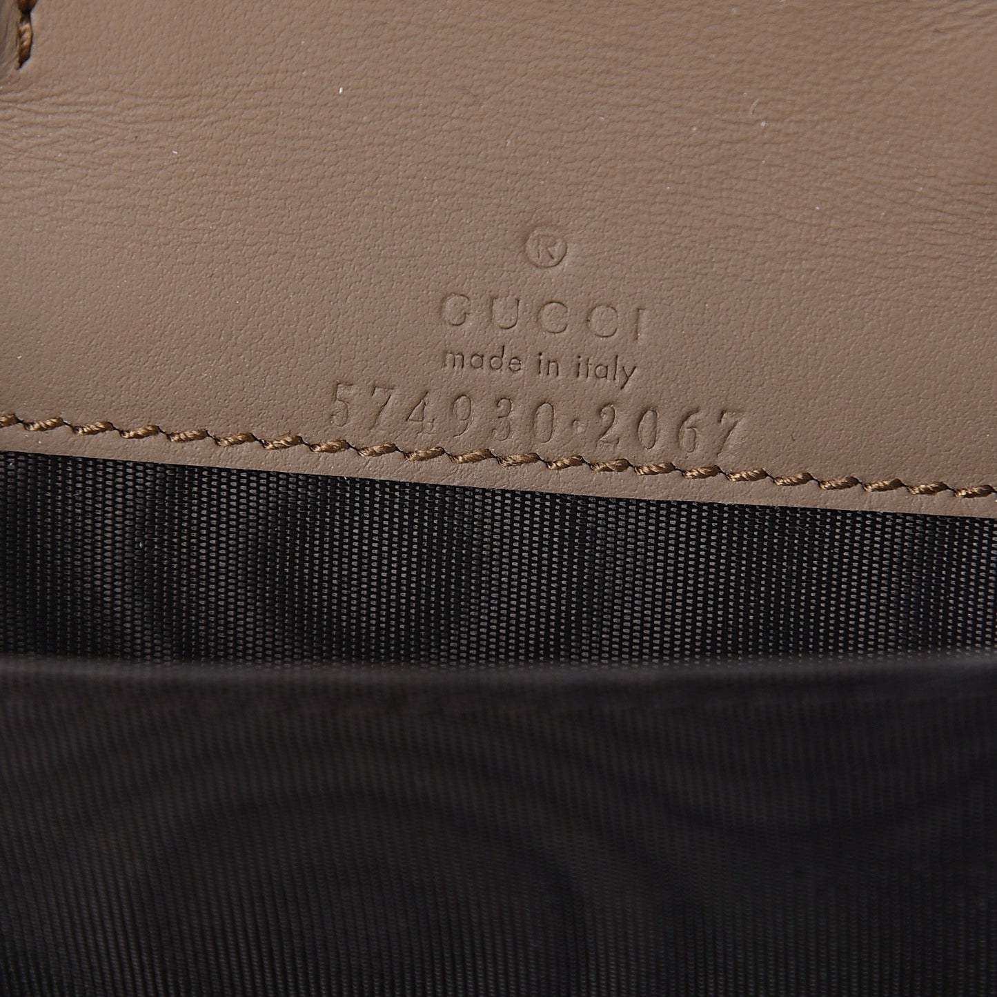 GG Supreme Monogram Dionysus Coin Purse Taupe