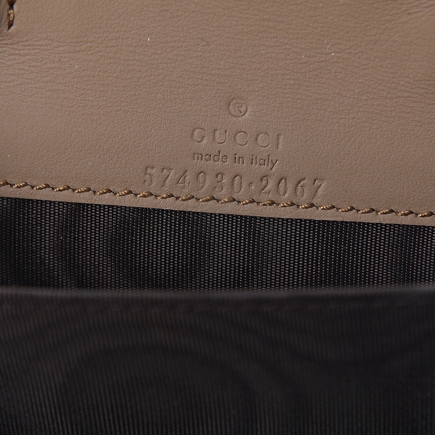 Gucci GG Supreme Monogram Dionysus Coin Purse Taupe 5 of 5