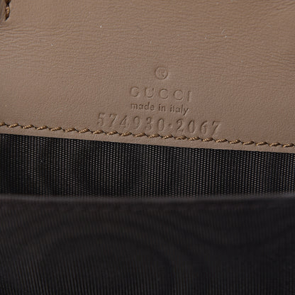 Gucci GG Supreme Monogram Dionysus Coin Purse Taupe 5 of 5