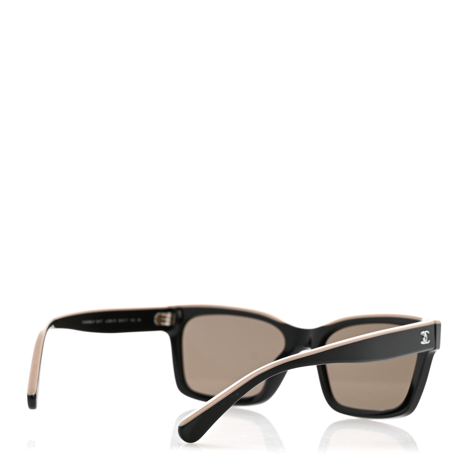 Chanel Acetate Square Sunglasses 5417-A Black 4 of 8