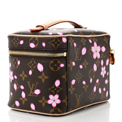 Louis Vuitton LV X TM Monogram Cherry Blossom Nice Mini Sakura Brown 3 of 9