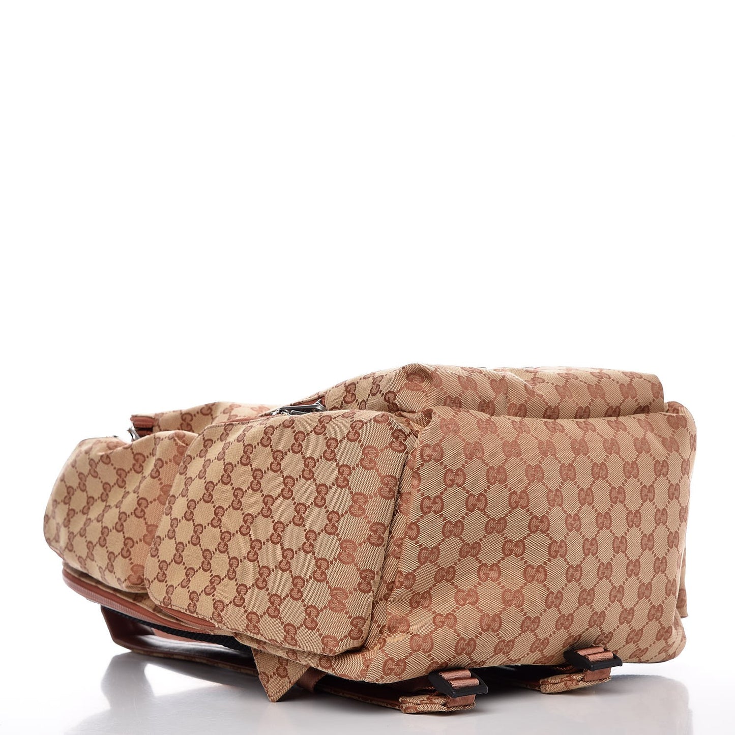 X MLB GG Monogram LA Dodgers Large Backpack Beige Ruggine Ivory