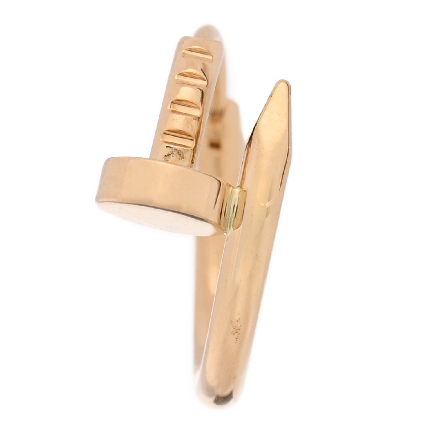 Cartier 18K Yellow Gold Juste Un Clou Single Hoop Earring 1 of 5