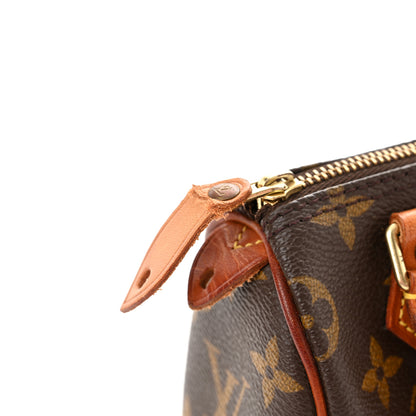 Louis Vuitton LOUIS VUITTON Monogram Mini Sac HL Speedy 10 of 10
