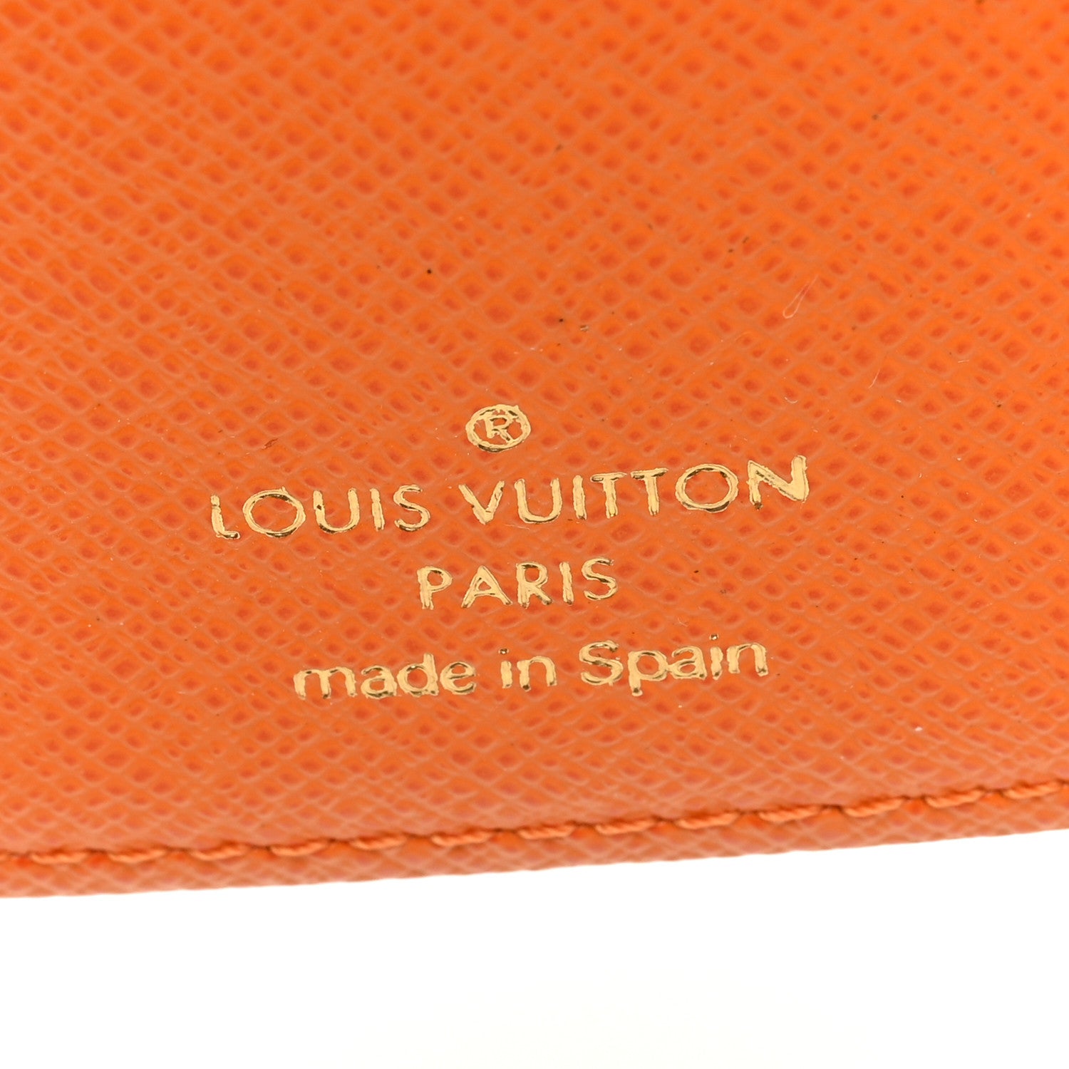Louis Vuitton Monogram Koala Small Ring Agenda Cover Orange 6 of 6