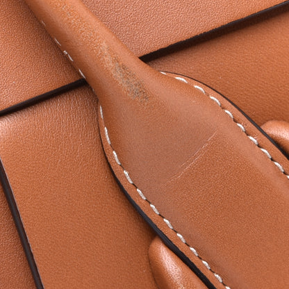 Bottega Veneta French Calfskin Maxi Intrecciato Small Arco Wood 10 of 11