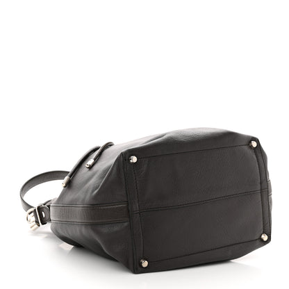 Proenza Schouler Calfskin Buffalo Large Bucket Bag Brown 5 of 14