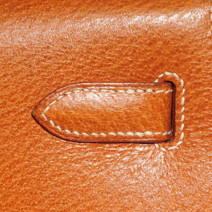 Hermes Peau Porc Kelly Sellier 32 Gold 4 of 28