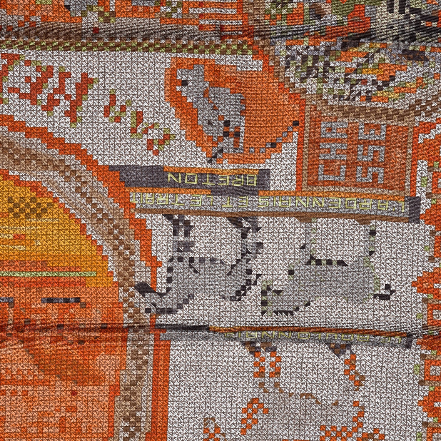 Hermes Silk Chevaux De France Scarf 90 3 of 7