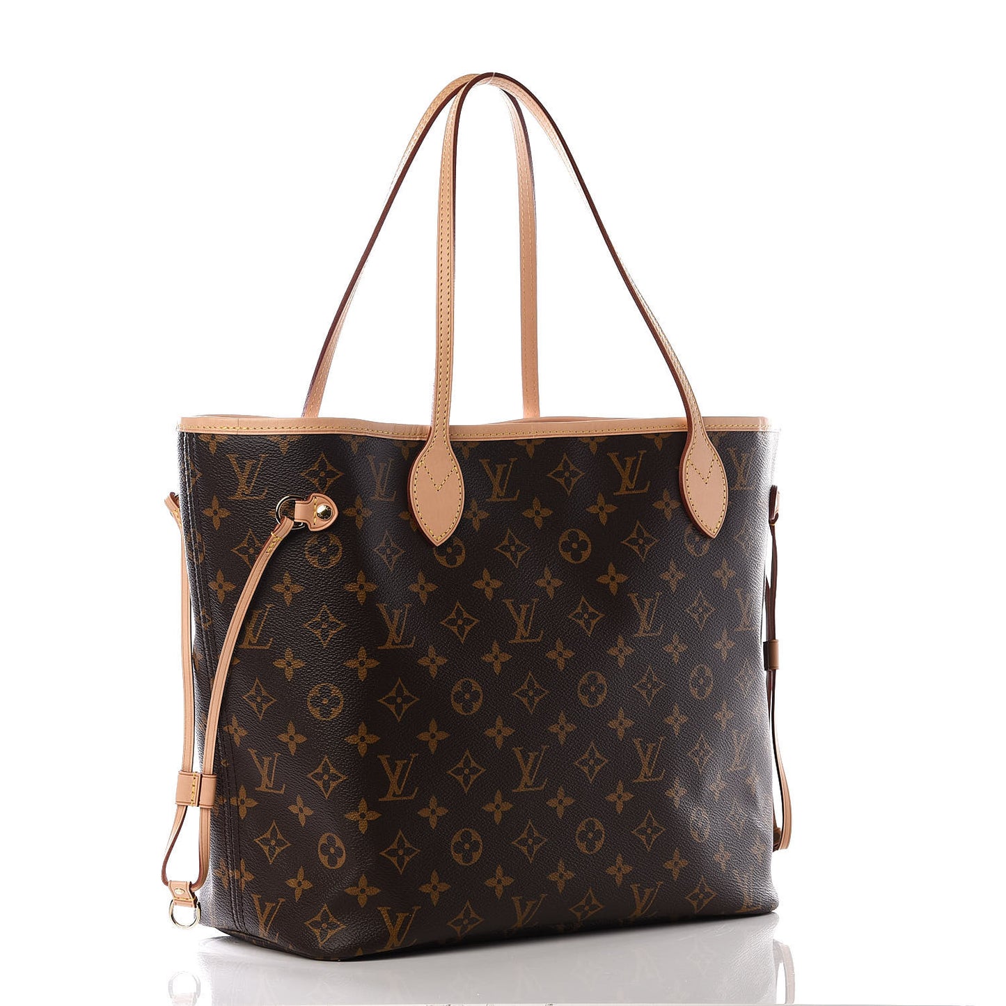 Monogram Neo Neverfull MM Rose Ballerine