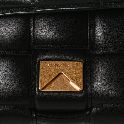Bottega Veneta Nappa Maxi Intreccio Padded Cassette Crossbody Bag Black 7 of 16