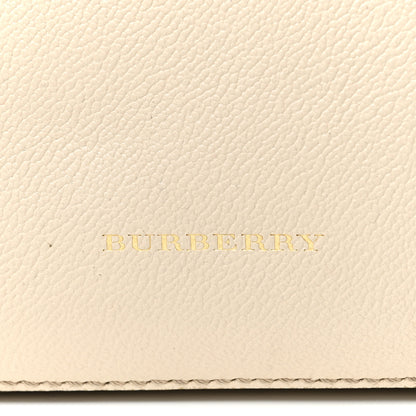 Burberry Soft Grain Calfskin House Check Small Helmsley Crossbody Limestone 16 of 22