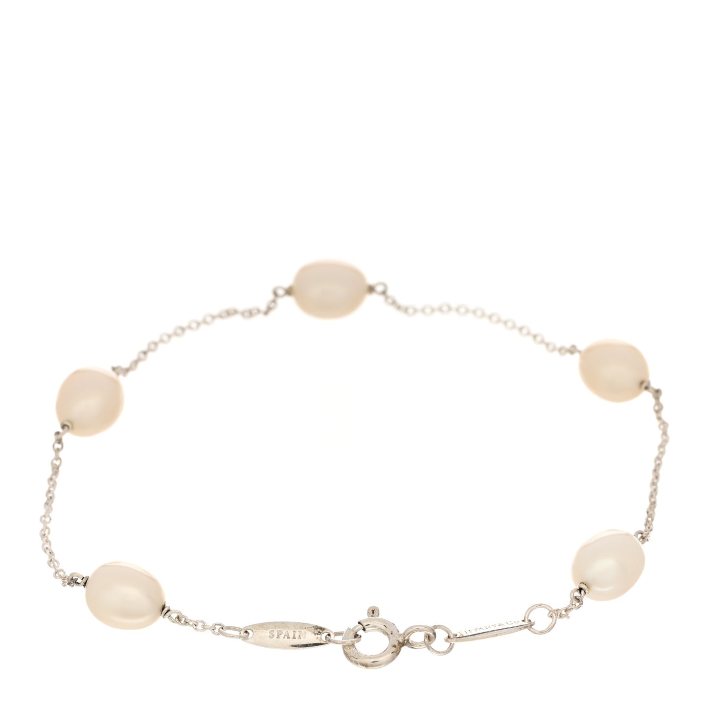 Sterling Silver Pearl Elsa Peretti Pearls By The Yard Bracelet