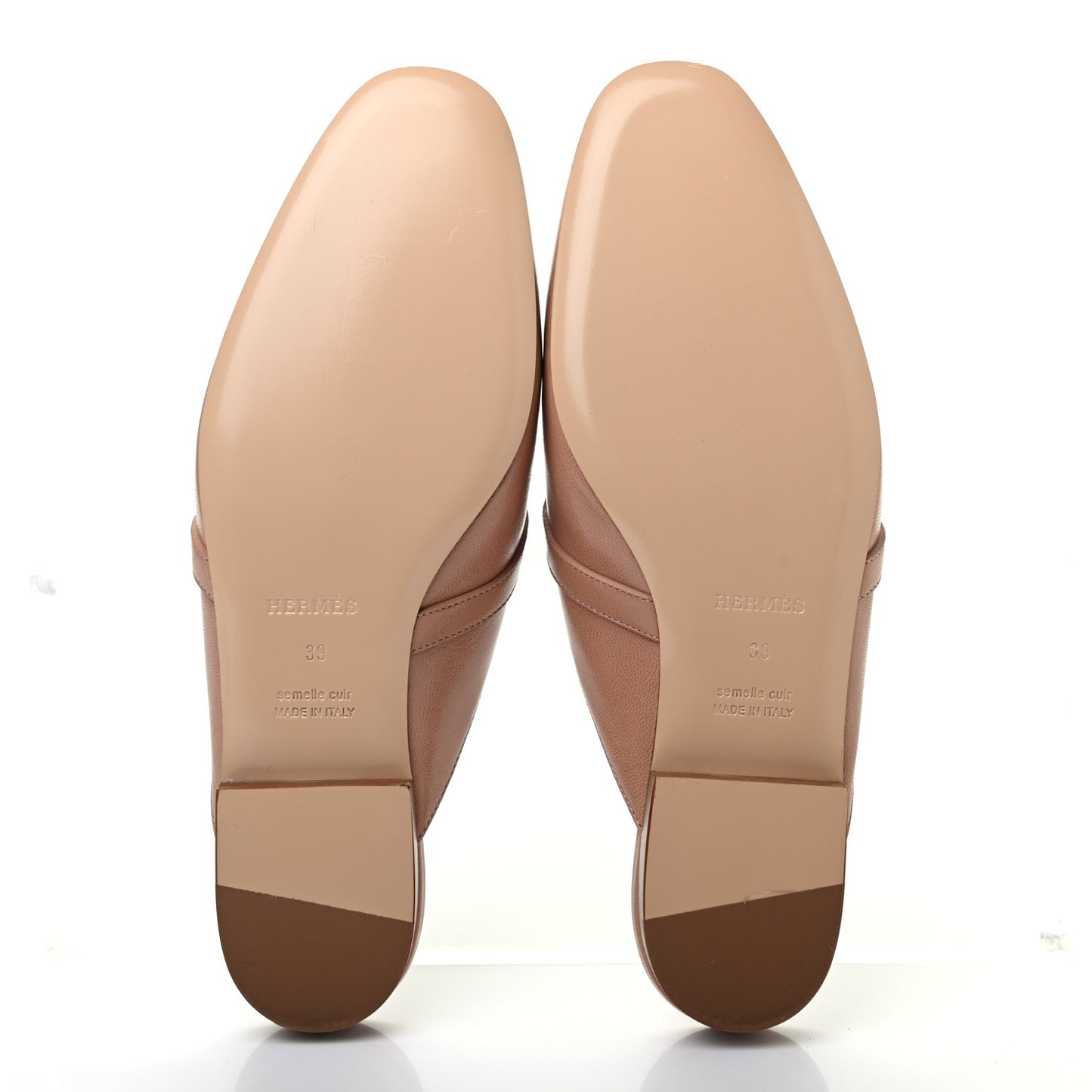 Goatskin Oz Mules 39 Bois De Santal