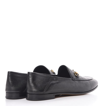 Gucci Lambskin Womens Brixton Horsebit Loafers 41 Black 4 of 8