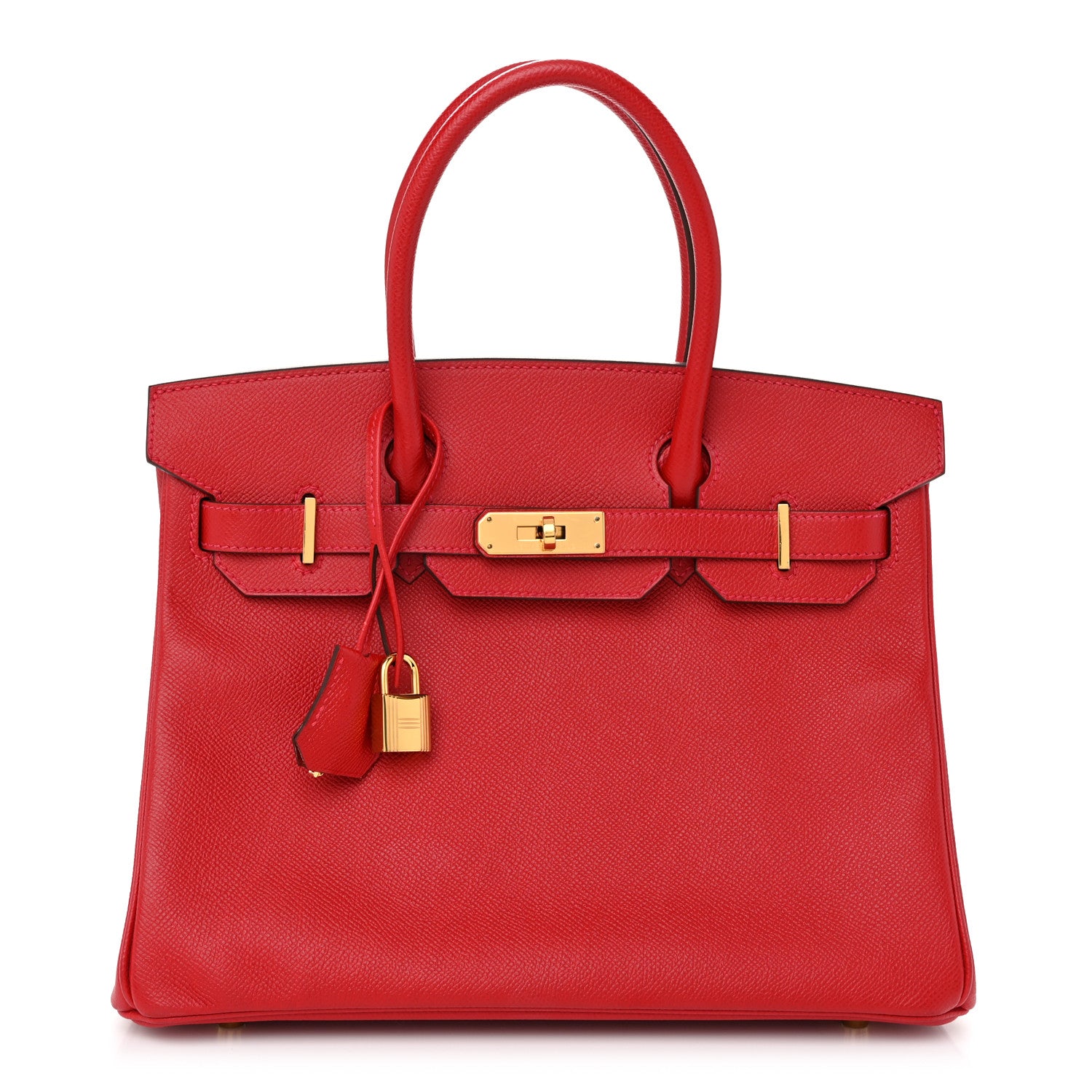Hermes Epsom Birkin 30 Rouge Casaque 1 of 12