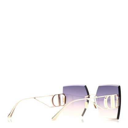 Christian Dior Square 30 Montaigne S7U Sunglasses Blue Pink 4 of 8