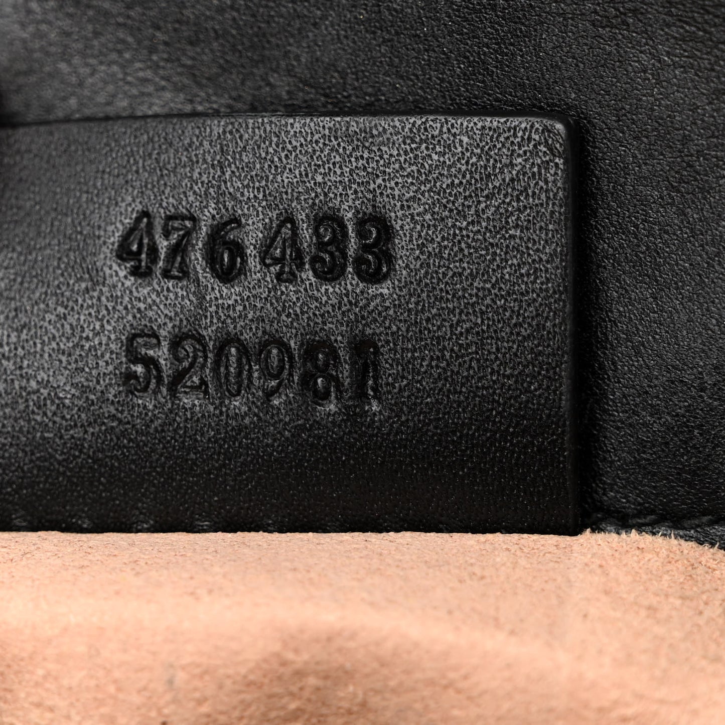 Calfskin Matelasse Super Mini GG Marmont Shoulder Bag Black