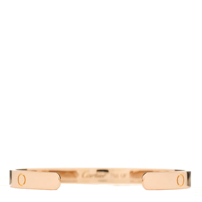 Cartier 18K Pink Gold LOVE Cuff Bracelet 18 2 of 3