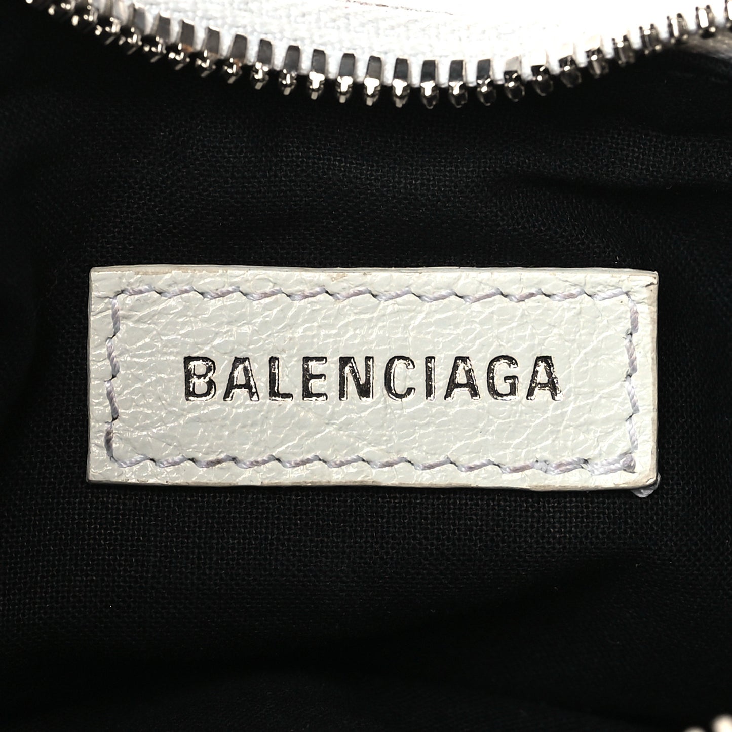 Agneau Arena Le Cagole Shoulder Bag XS Optic White