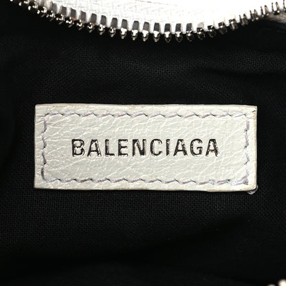 Balenciaga Agneau Arena Le Cagole Shoulder Bag XS Optic White 6 of 12