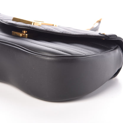 Louis Vuitton Calfskin New Wave Chain MM Black 6 of 9
