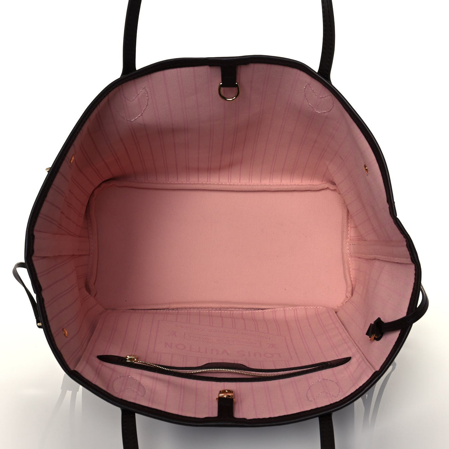 Damier Ebene Neo Neverfull MM Rose Ballerine