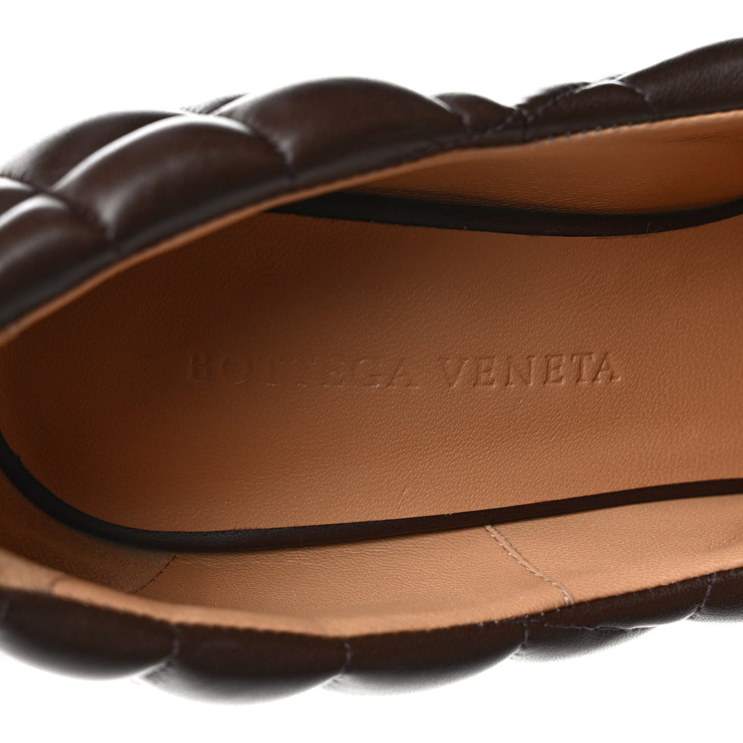 Nappa Matelasse Padded Dream Pumps 37 Chocolate