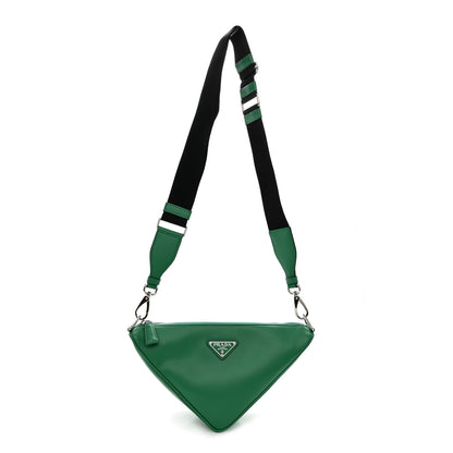 Prada Grace Lux Triangle Shoulder Bag Mango 1 of 9