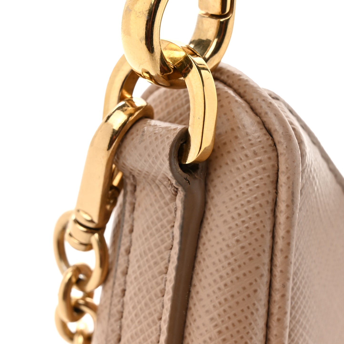 Saffiano Lux Re-Edition 2005 Shoulder Bag Cammeo