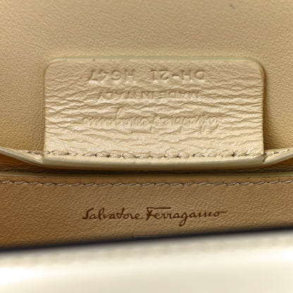 Salvatore Ferragamo Smooth Calfskin Mini Boxyz Light Yellow 6 of 12