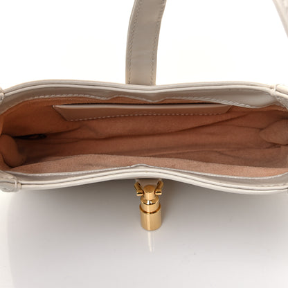 Gucci Boarded Dyana Lux Calfskin Mini Jackie 1961 Hobo Mystic White 5 of 13