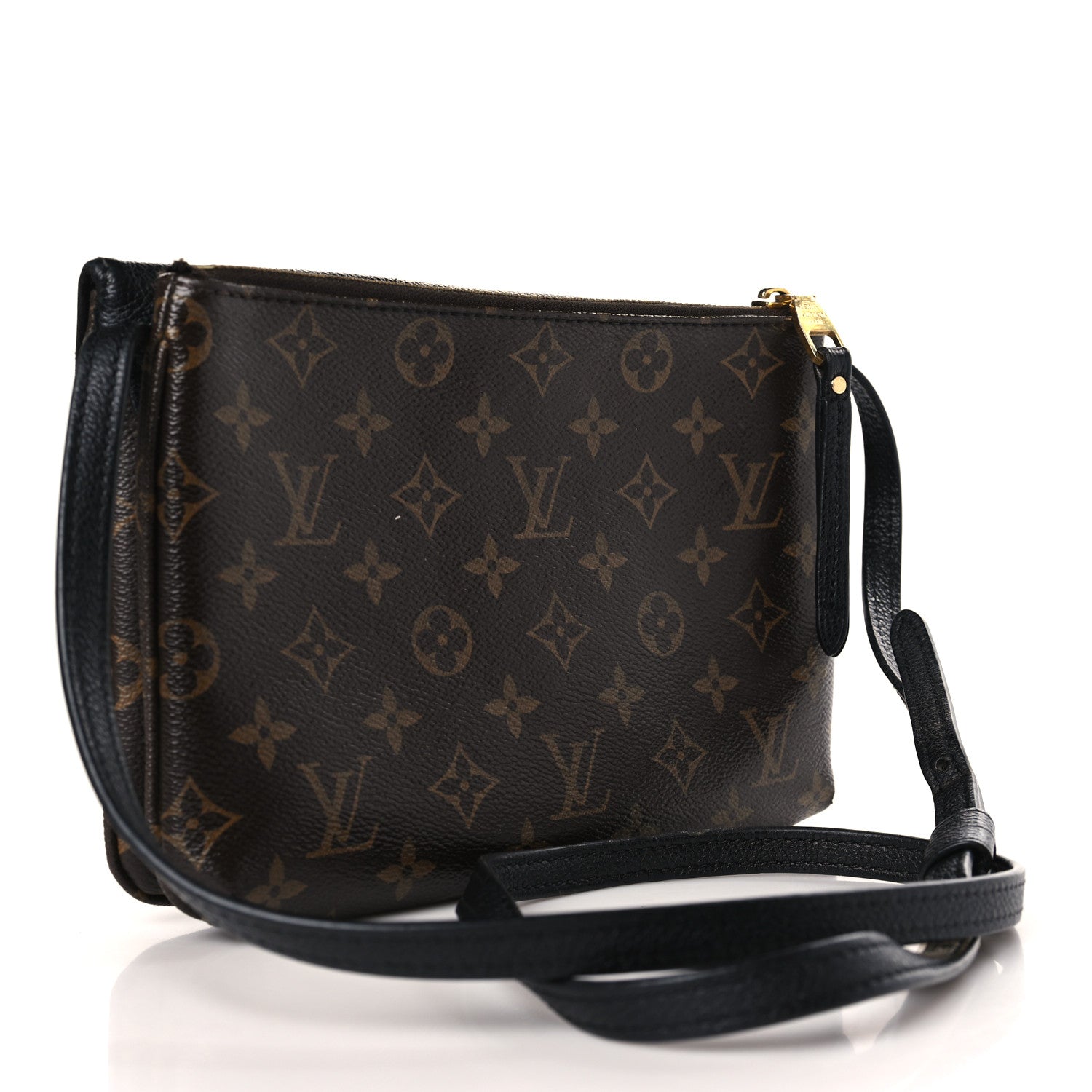 Louis Vuitton Monogram Twice Pochette Black 3 of 10